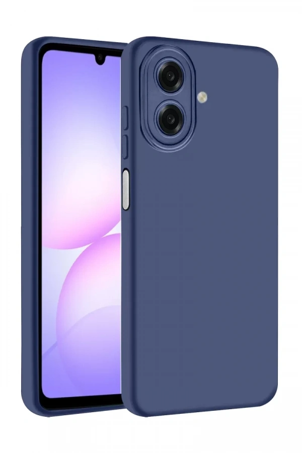 Samsung Galaxy A07 4G First Silikon - Lacivert