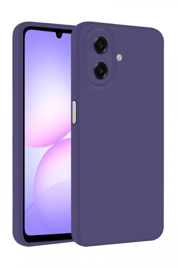 Samsung Galaxy A07 4G First Silikon - Mürdüm