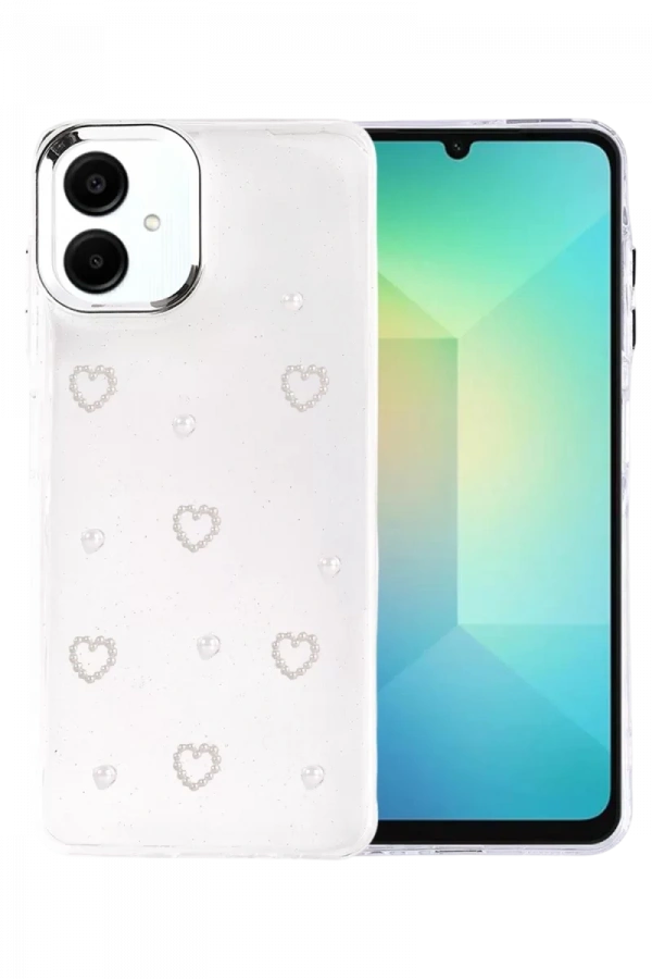 Samsung Galaxy A07 4G Fiyonk Desenli Kapak - Desen 10
