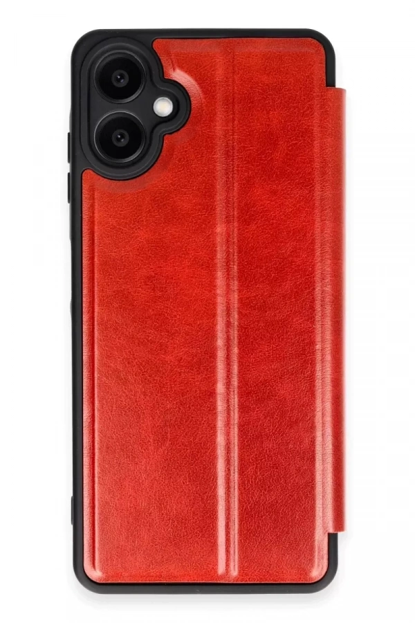 Samsung Galaxy A07 4G Flip Cover - Kırmızı