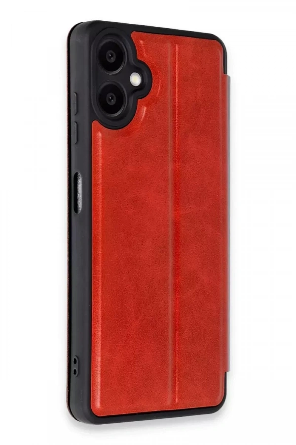 Samsung Galaxy A07 4G Flip Cover - Kırmızı