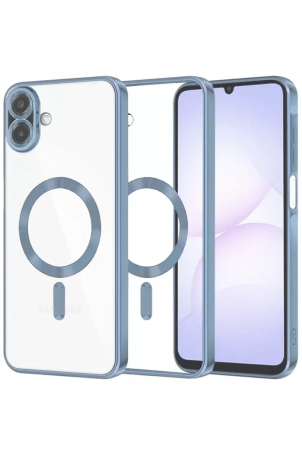 Samsung Galaxy A07 4G Kross Magneticsafe Kapak - Sierra Blue
