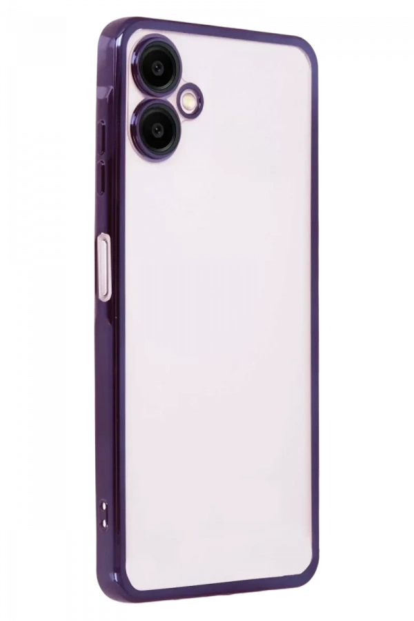 Samsung Galaxy A07 4G Lensli Silikon - Mor