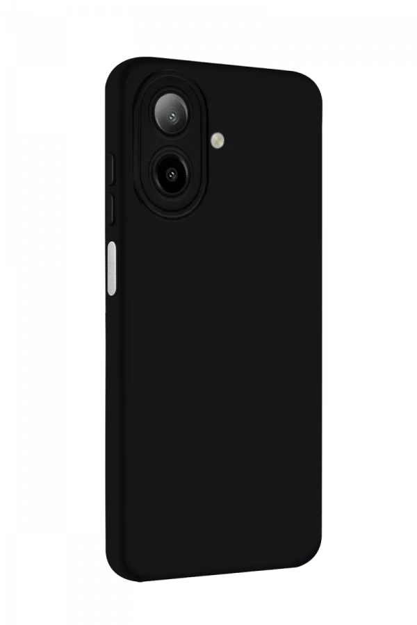 Samsung Galaxy A07 4G Nano içi Kadife Silikon - Siyah