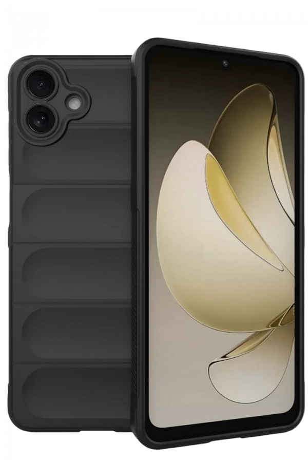 Samsung Galaxy A07 4G Optimum Silikon - Siyah