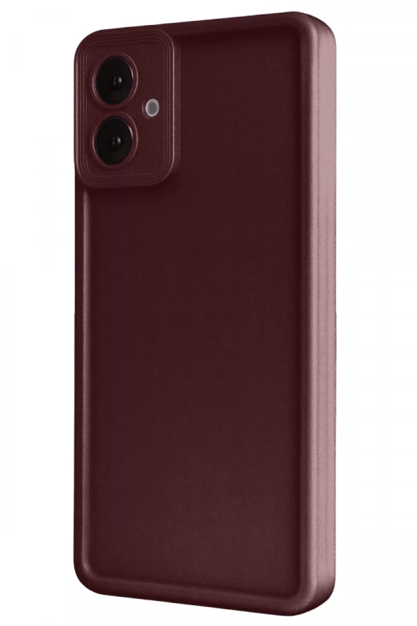 Samsung Galaxy A07 4G Viera Silikon - Bordo
