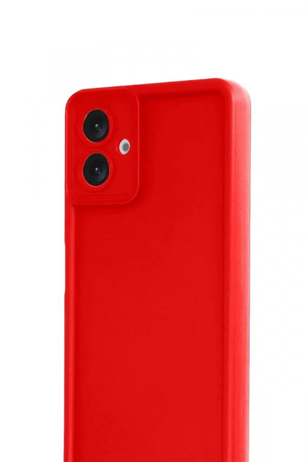 Samsung Galaxy A07 4G Viera Silikon - Kırmızı