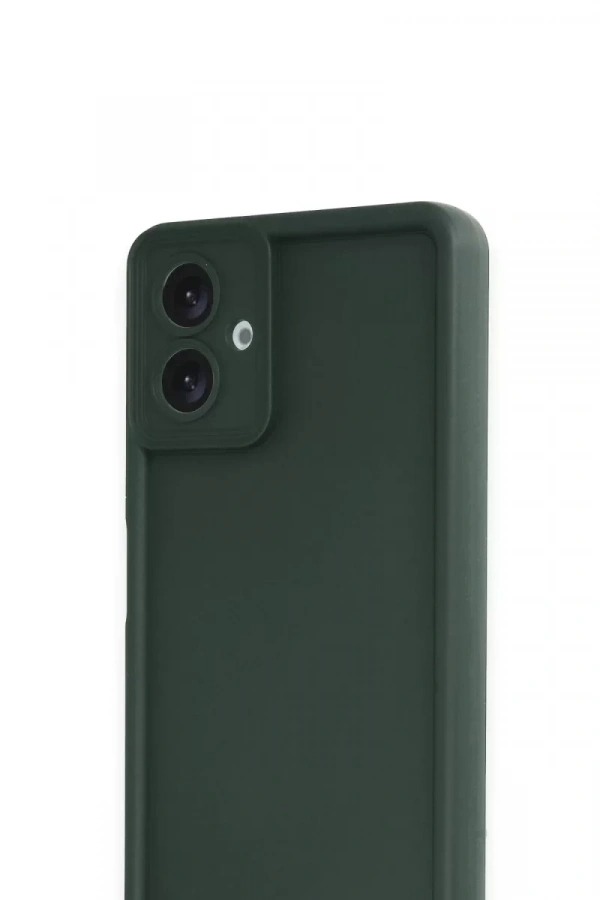 Samsung Galaxy A07 4G Viera Silikon - Koyu Yeşil
