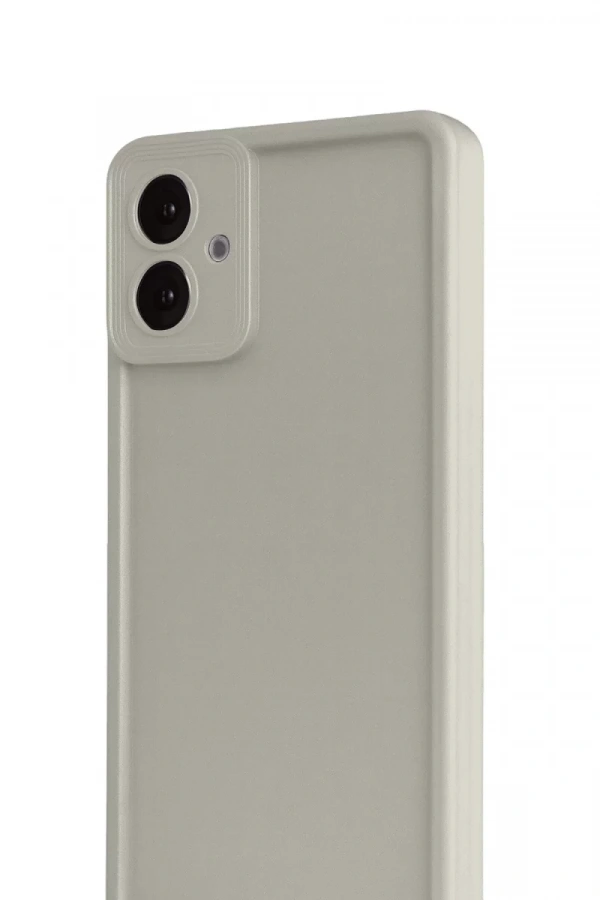 Samsung Galaxy A07 4G Viera Silikon - Krem