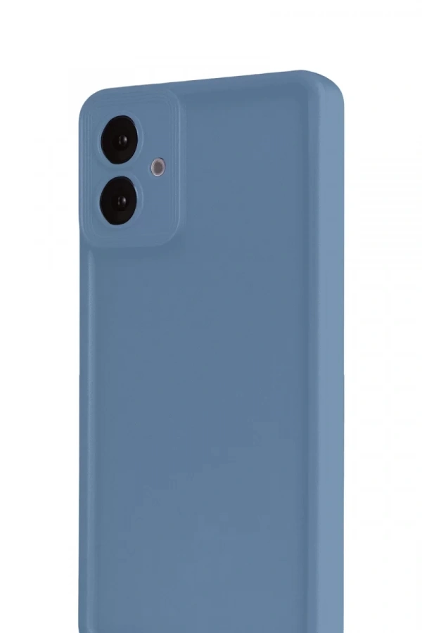 Samsung Galaxy A07 4G Viera Silikon - Mavi