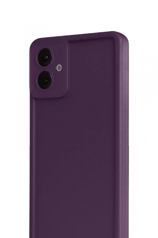 Samsung Galaxy A07 4G Viera Silikon - Mürdüm