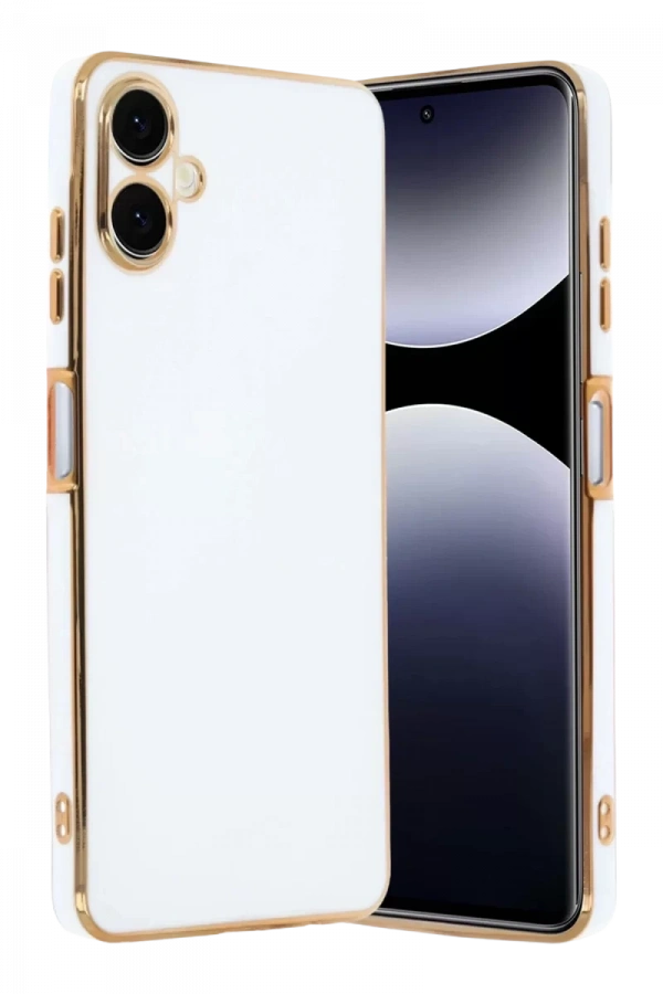 Samsung Galaxy A07 4G Volet Silikon - Beyaz