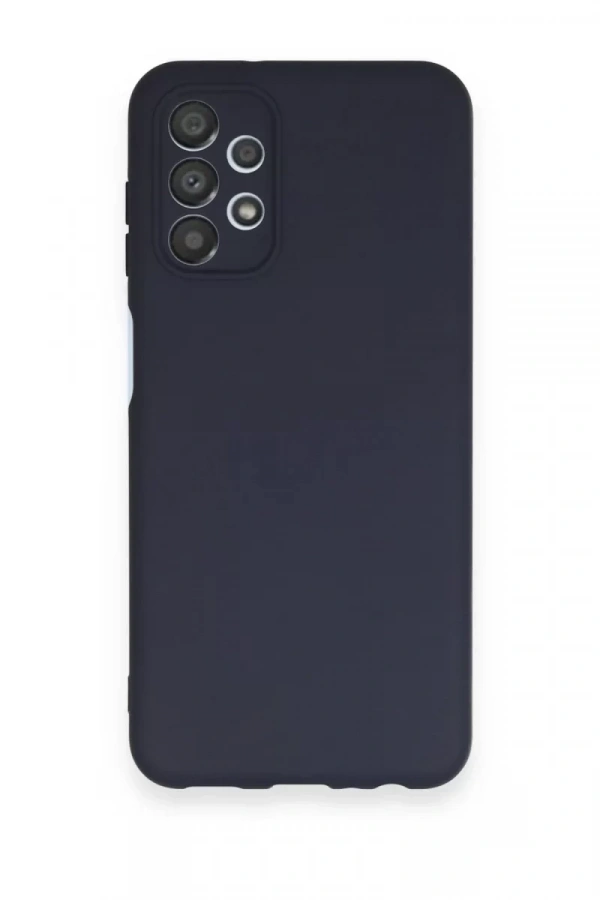 Samsung Galaxy A13 4G Kılıf First Silikon - Lacivert
