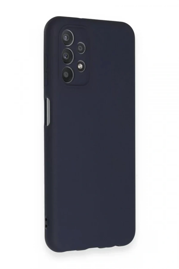 Samsung Galaxy A13 4G Kılıf First Silikon - Lacivert