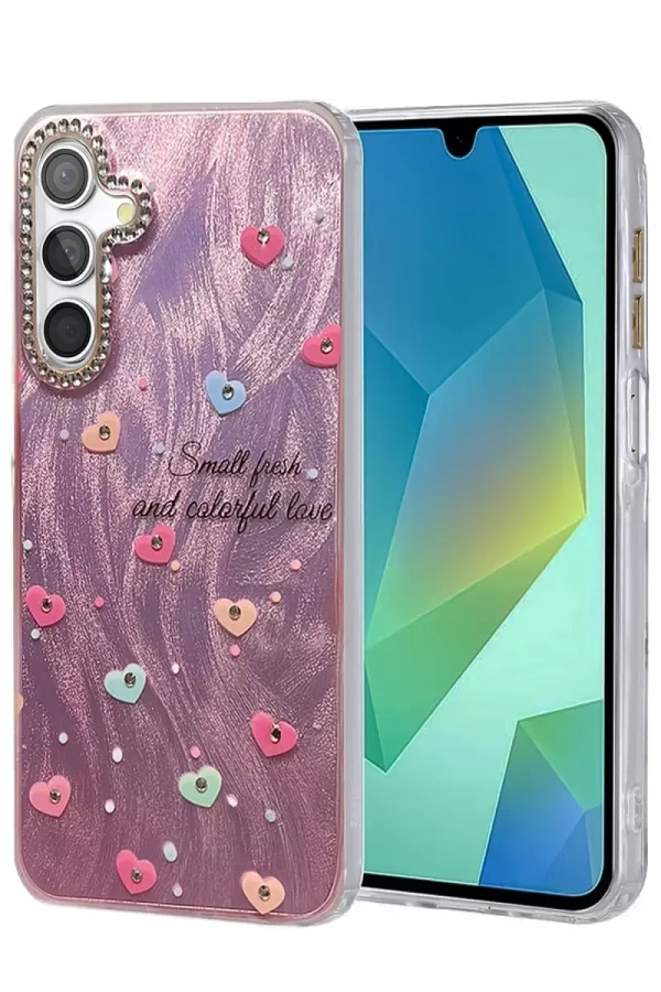 Samsung Galaxy A14 4G Kılıf Blade Aynalı Desenli Kapak - Desen 8