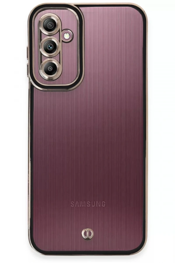 Samsung Galaxy A14 4G Kılıf Liva Lens Silikon - Siyah