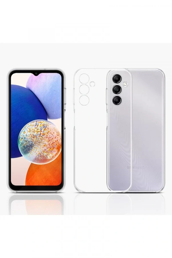 Samsung Galaxy A14 4G Kılıf Lüx Şeffaf Silikon