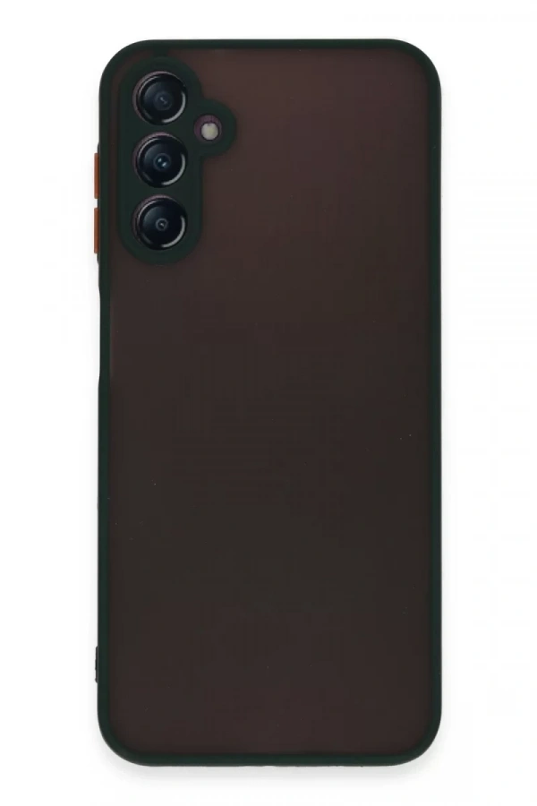 Samsung Galaxy A14 4G Kılıf Montreal Silikon Kapak - Yeşil
