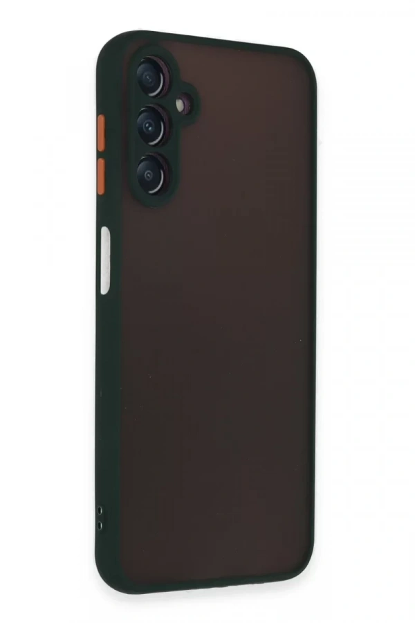 Samsung Galaxy A14 4G Kılıf Montreal Silikon Kapak - Yeşil