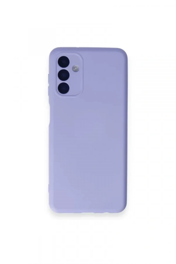 Samsung Galaxy A14 4G Kılıf Nano içi Kadife Silikon - Lila
