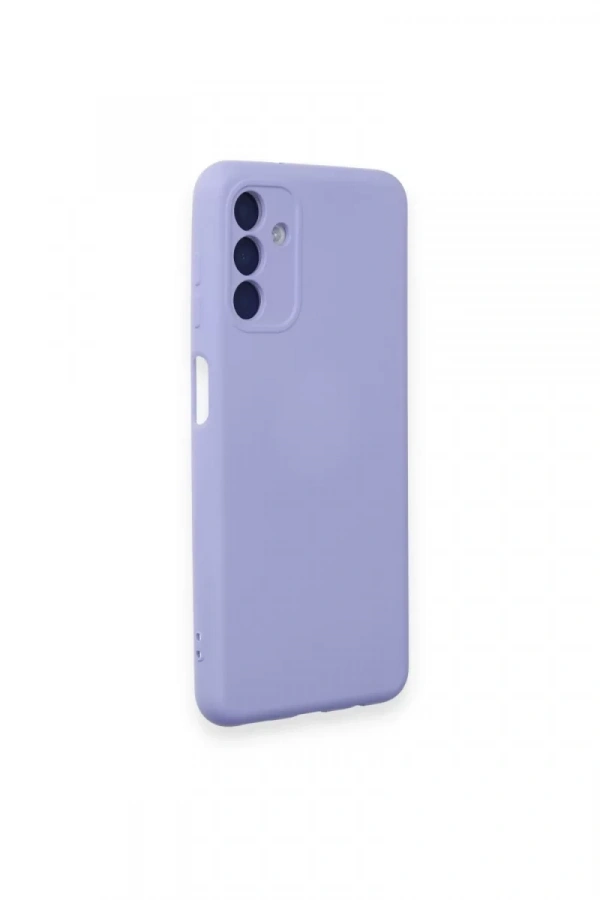 Samsung Galaxy A14 4G Kılıf Nano içi Kadife Silikon - Lila