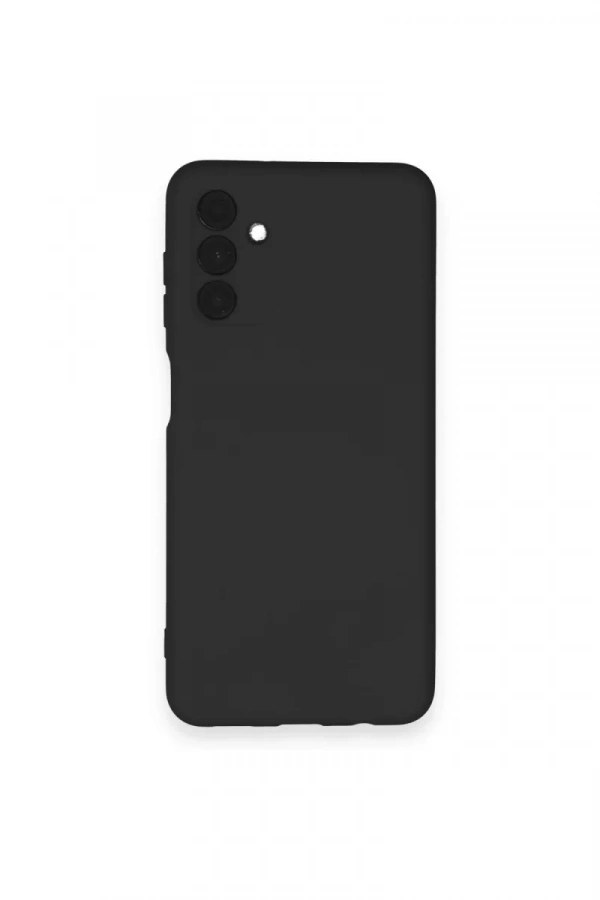 Samsung Galaxy A14 4G Kılıf Nano içi Kadife Silikon - Siyah