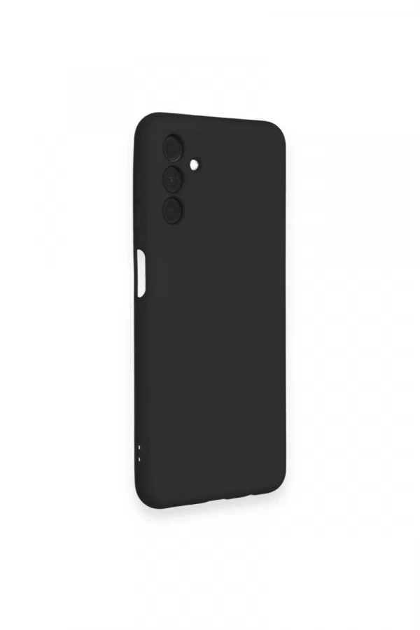 Samsung Galaxy A14 4G Kılıf Nano içi Kadife Silikon - Siyah