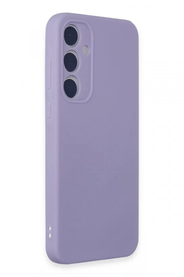 Samsung Galaxy A15 4G Kılıf First Silikon - Lila