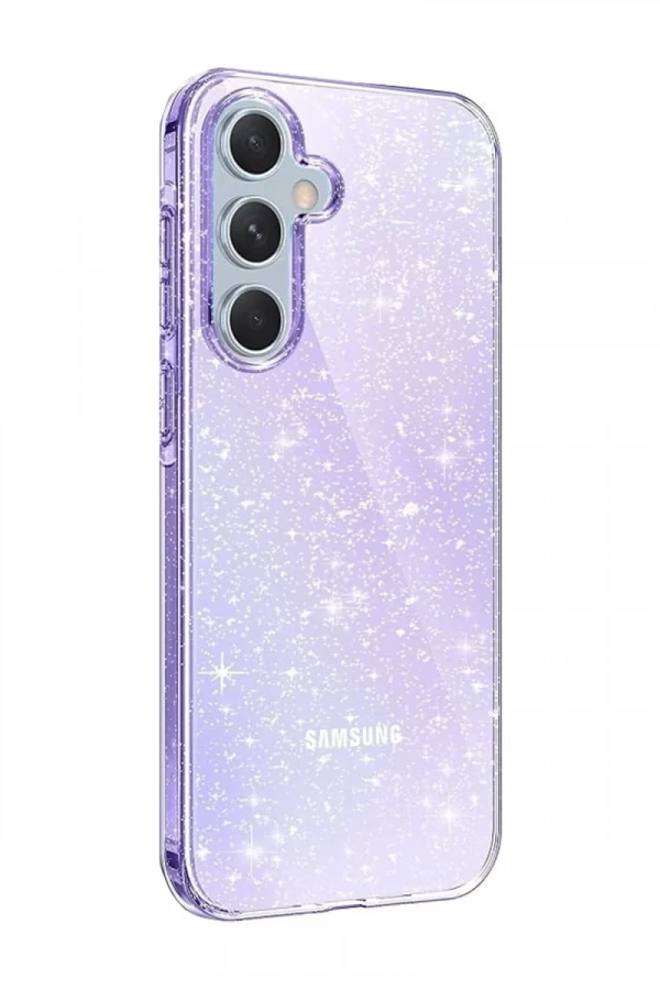 Samsung Galaxy A15 4G Kılıf Glow Kapak - Mor