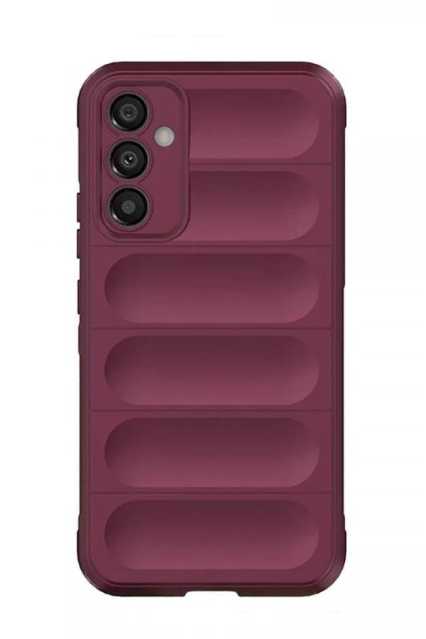 Samsung Galaxy A15 4G Kılıf Optimum Silikon - Bordo