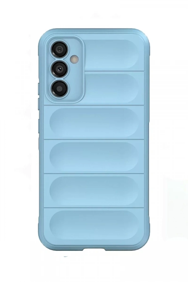 Samsung Galaxy A15 4G Kılıf Optimum Silikon - Sky Blue