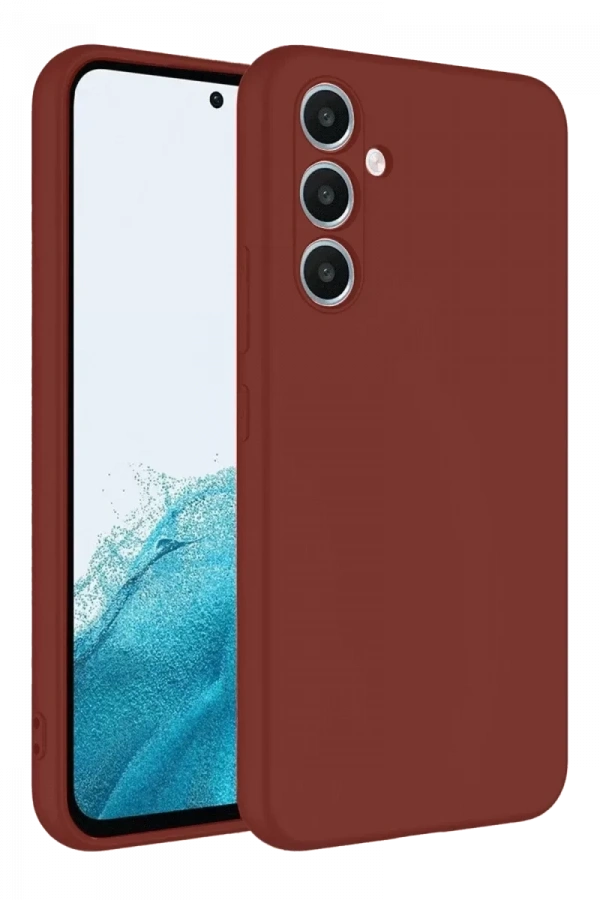 Samsung Galaxy A16 5G Kılıf First Silikon - Bordo