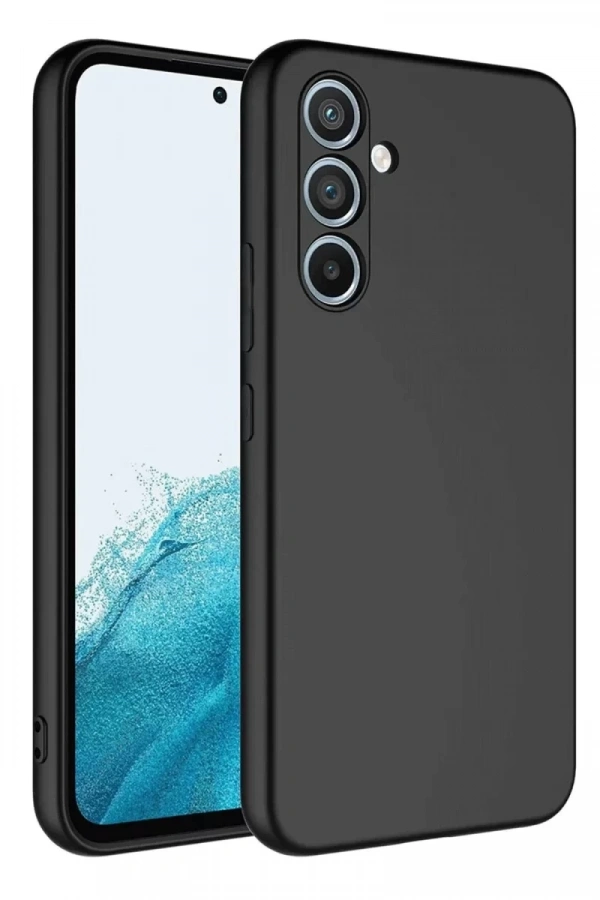 Samsung Galaxy A16 5G Kılıf First Silikon - Siyah