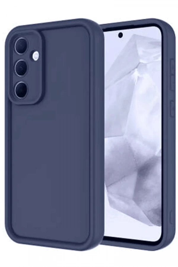 Samsung Galaxy A16 5G Kılıf Viera Silikon - Lacivert
