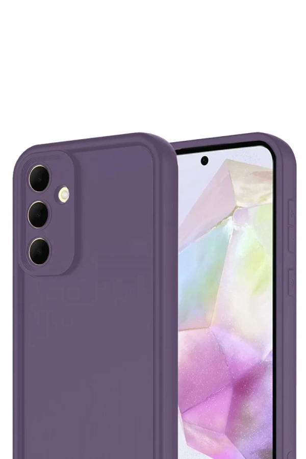 Samsung Galaxy A16 5G Kılıf Viera Silikon - Mürdüm