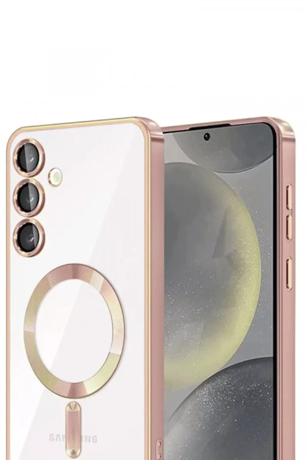 Samsung Galaxy A16 5G Kross Magneticsafe Kapak - Rose