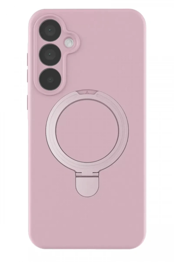 Samsung Galaxy A16 5G Regal Magsafe Standlı Kapak - Açık Pembe