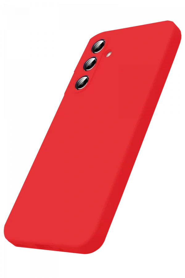 Samsung Galaxy A17 5G First Silikon - Kırmızı