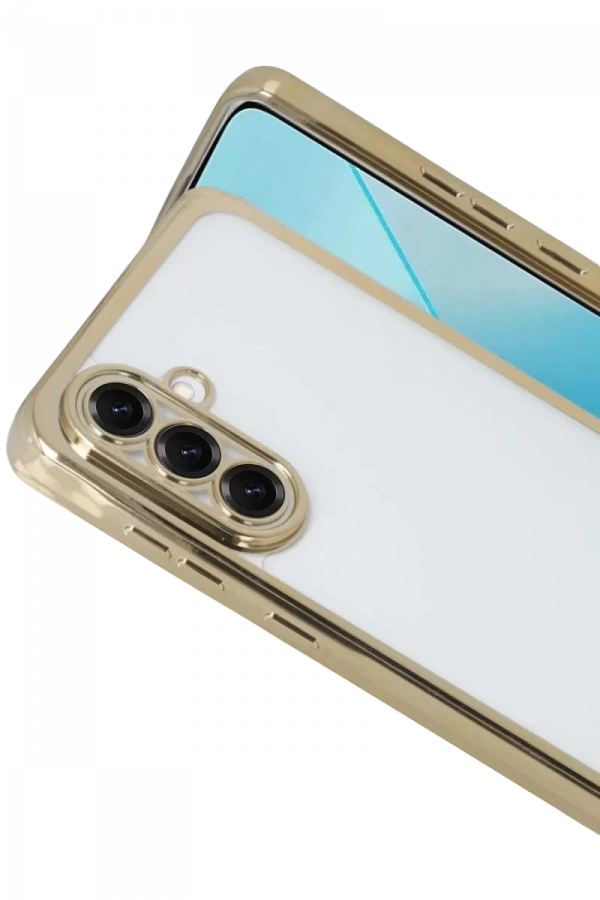 Samsung Galaxy A17 5G Lensli Silikon - Gold