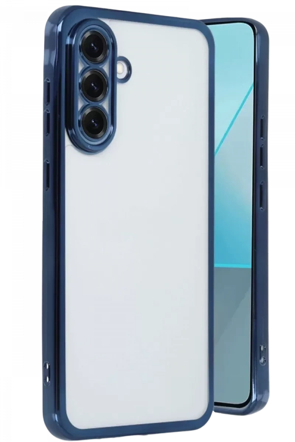 Samsung Galaxy A17 5G Lensli Silikon - Lacivert