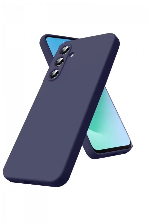 Samsung Galaxy A17 5G Nano içi Kadife Silikon - Lacivert
