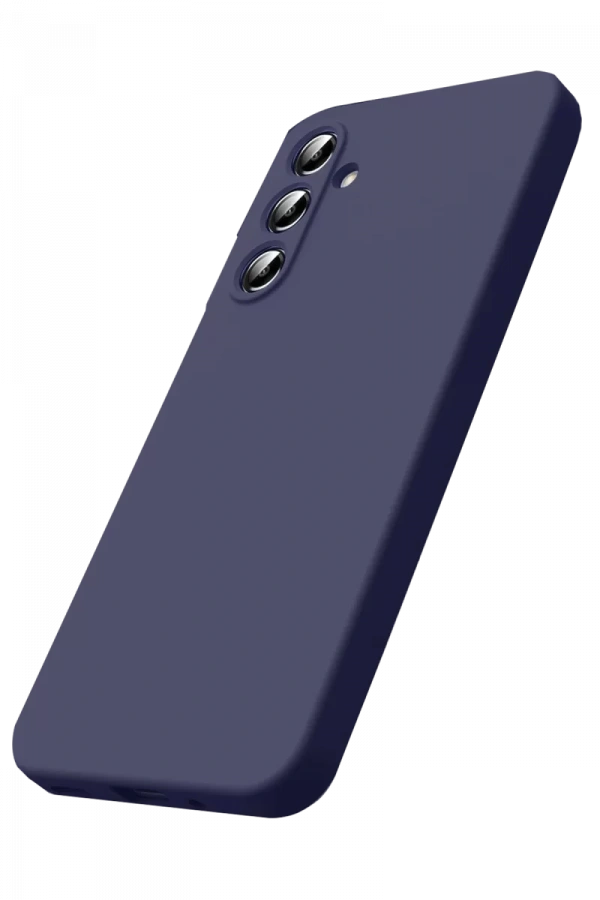 Samsung Galaxy A17 5G Nano içi Kadife Silikon - Lacivert