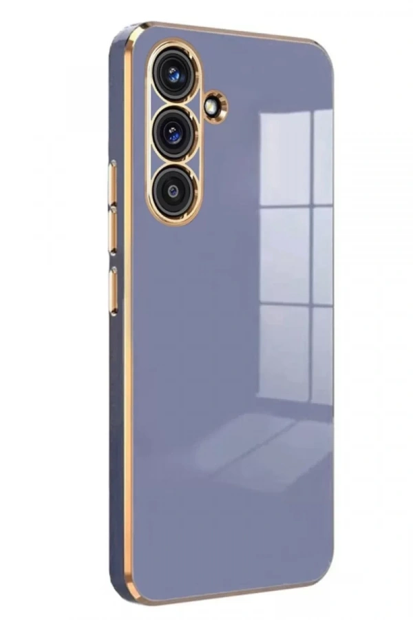 Samsung Galaxy A17 5G Volet Silikon - Mavi