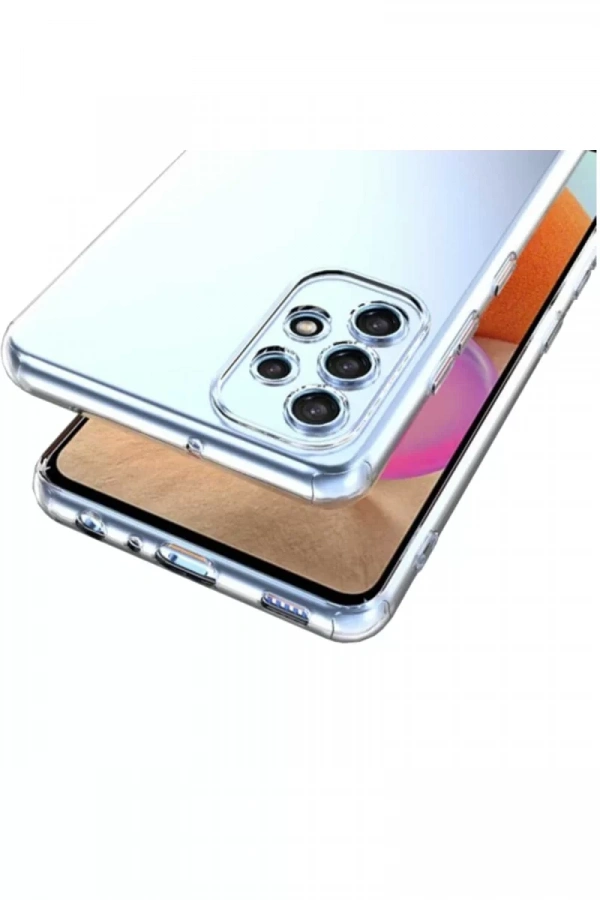Samsung Galaxy A23 4G Kılıf Lüx Şeffaf Silikon