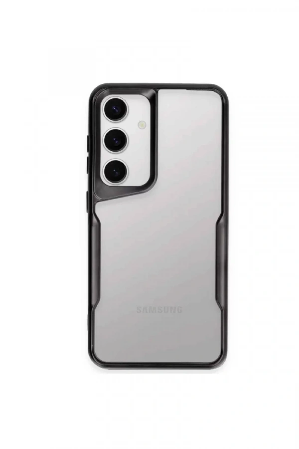 Samsung Galaxy A24 4G Kılıf Boyi Silikon Kapak - Siyah