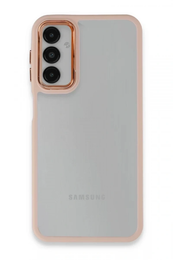 Samsung Galaxy A24 4G Kılıf Dora Kapak - Pudra