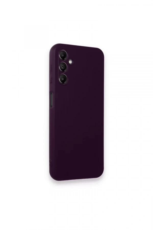Samsung Galaxy A24 4G Kılıf First Silikon - Mor