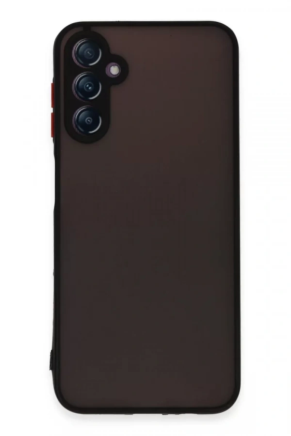 Samsung Galaxy A24 4G Kılıf Montreal Silikon Kapak - Siyah