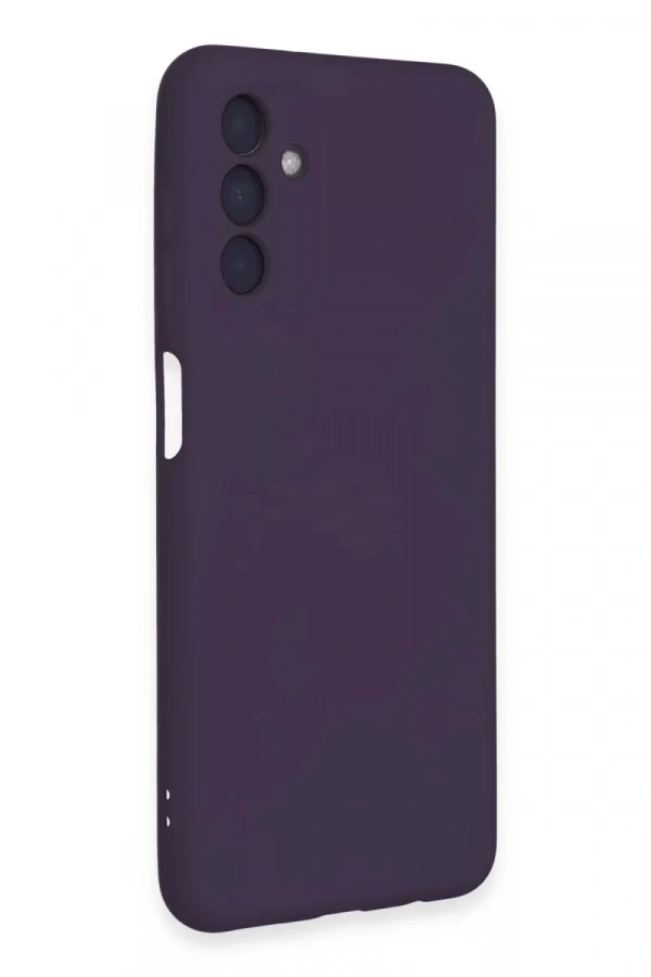 Samsung Galaxy A24 4G Kılıf Nano içi Kadife Silikon - Mor