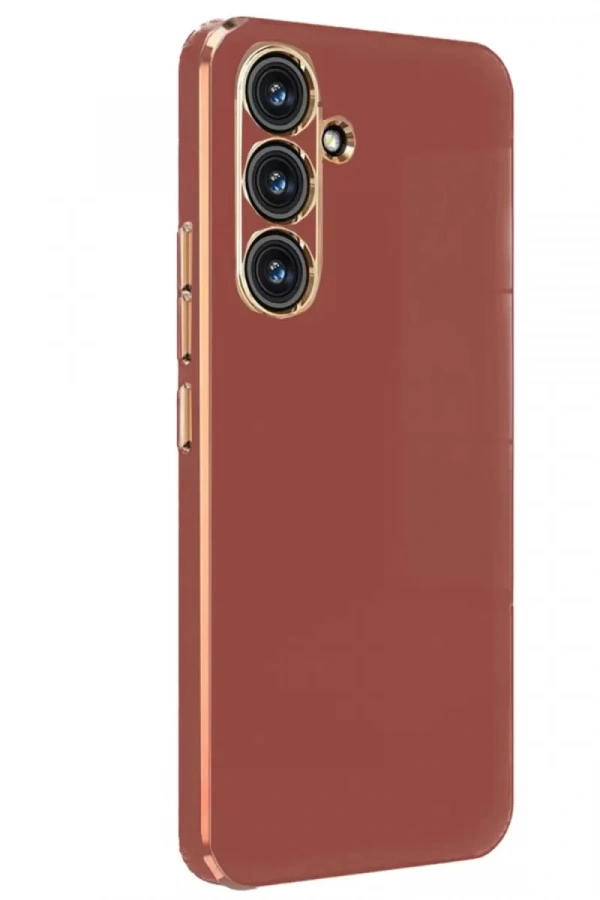 Samsung Galaxy A24 4G Kılıf Volet Silikon - Kırmızı